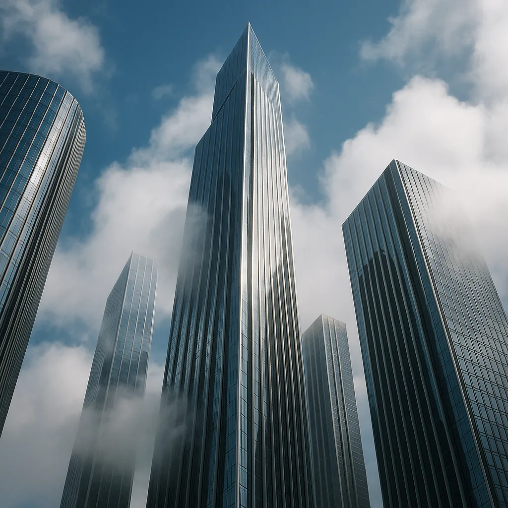 Rising High Above the Clouds