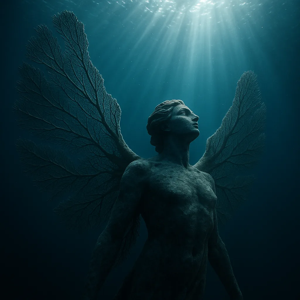 Awe-inspiring Underwater Sculpture Depicts a Celestial Figure