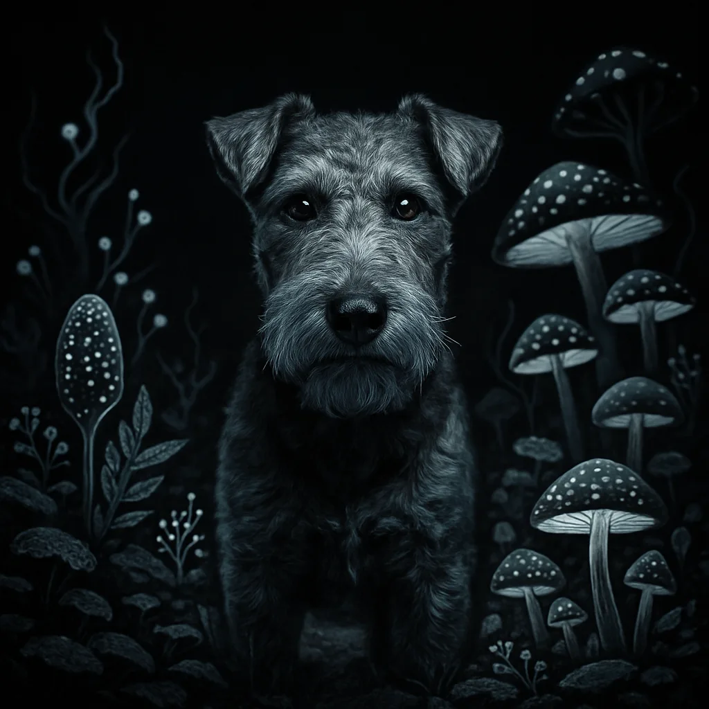 Single Lakeland Terrier