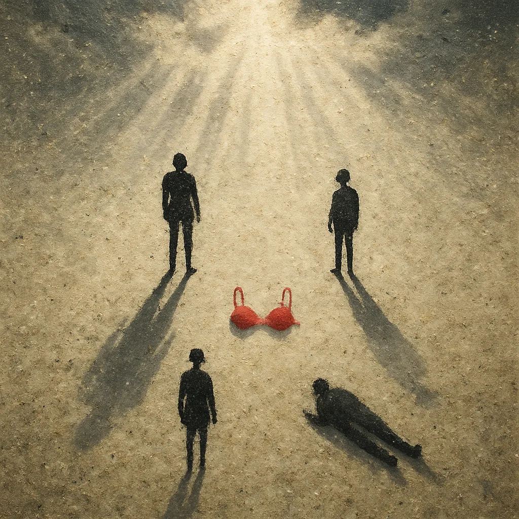 Four Minuscule Figures—a Starkly Attired Form