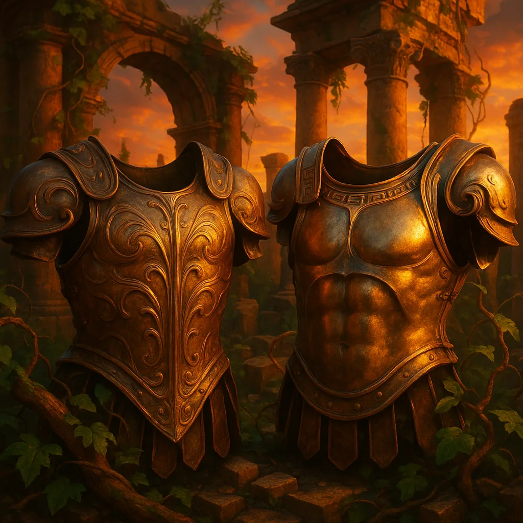 Two Varied Cuirasses