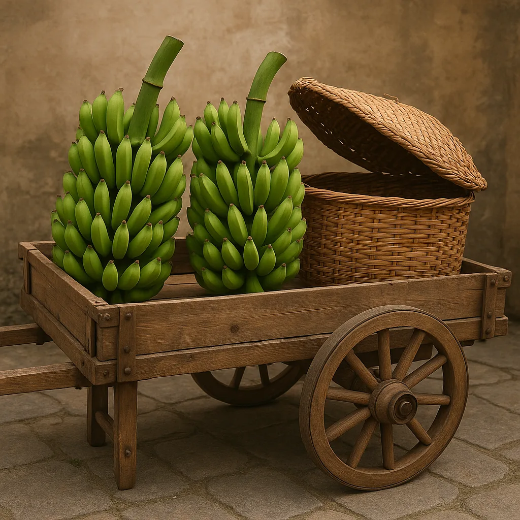 Flat Wooden Cart