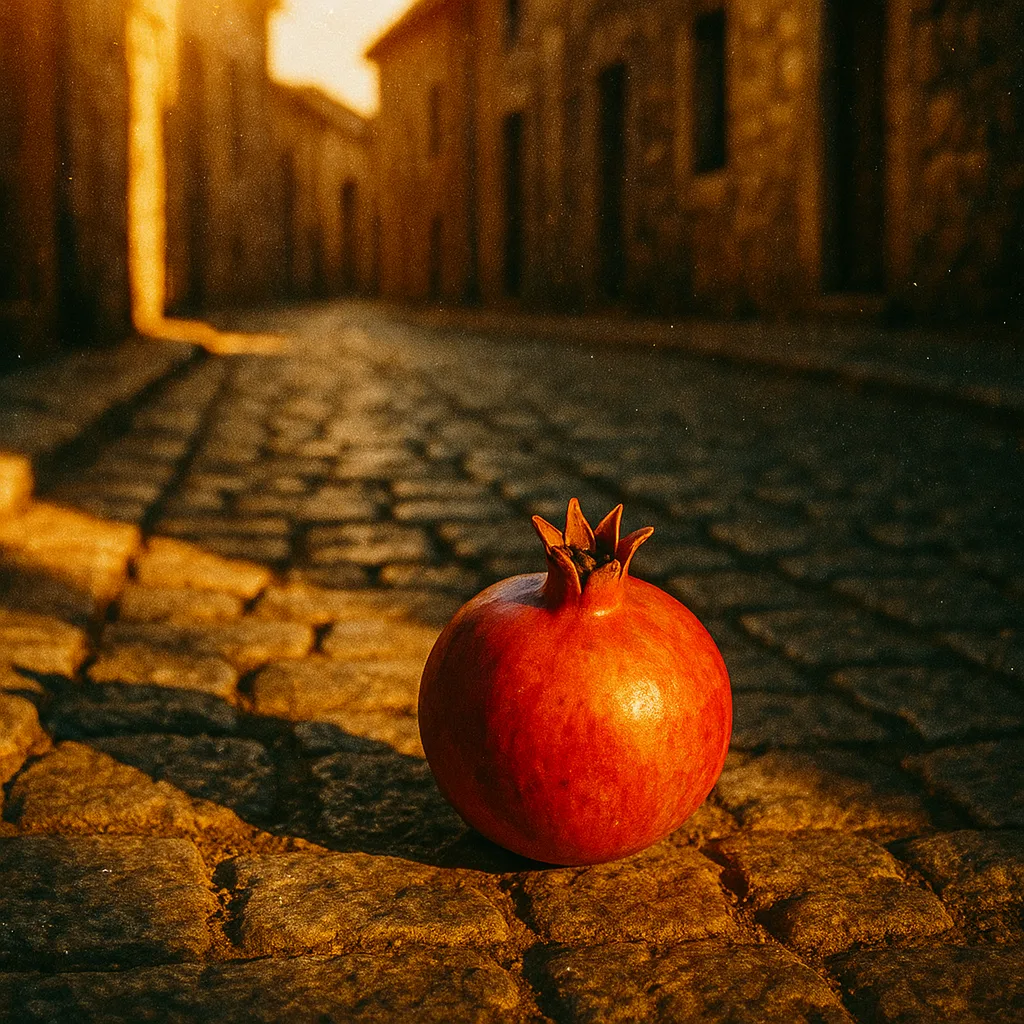 Across Charming Cobblestone Streets Lined with Old Stone Buildings