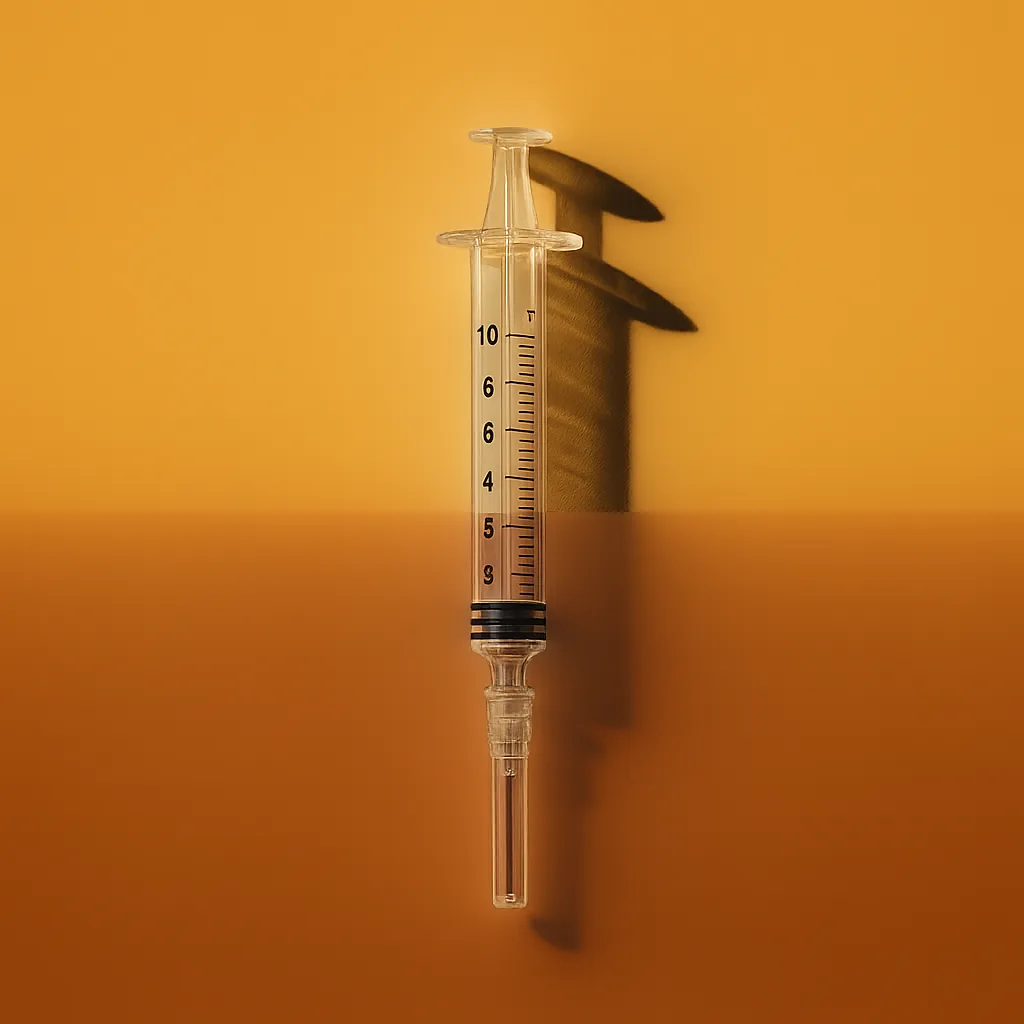 Single Crystal-clear Transparent Syringe—its Body Precisely