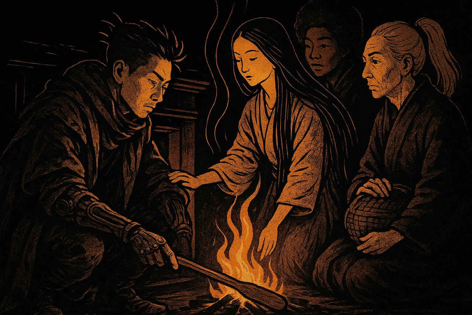 Scientist of East Asian Descent—their Gelled Hair