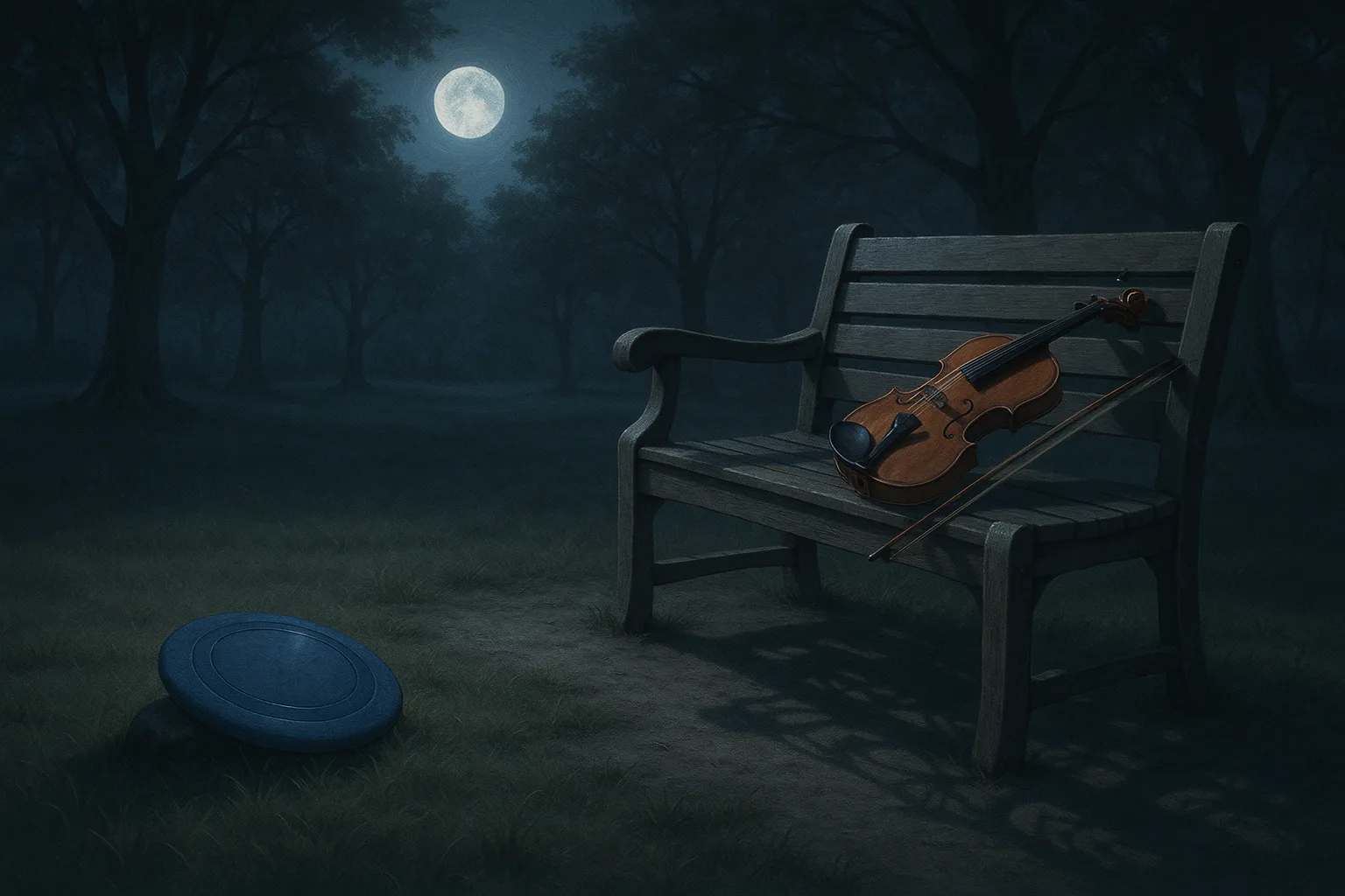 Under the Soft Glow of Silver Moonlight
