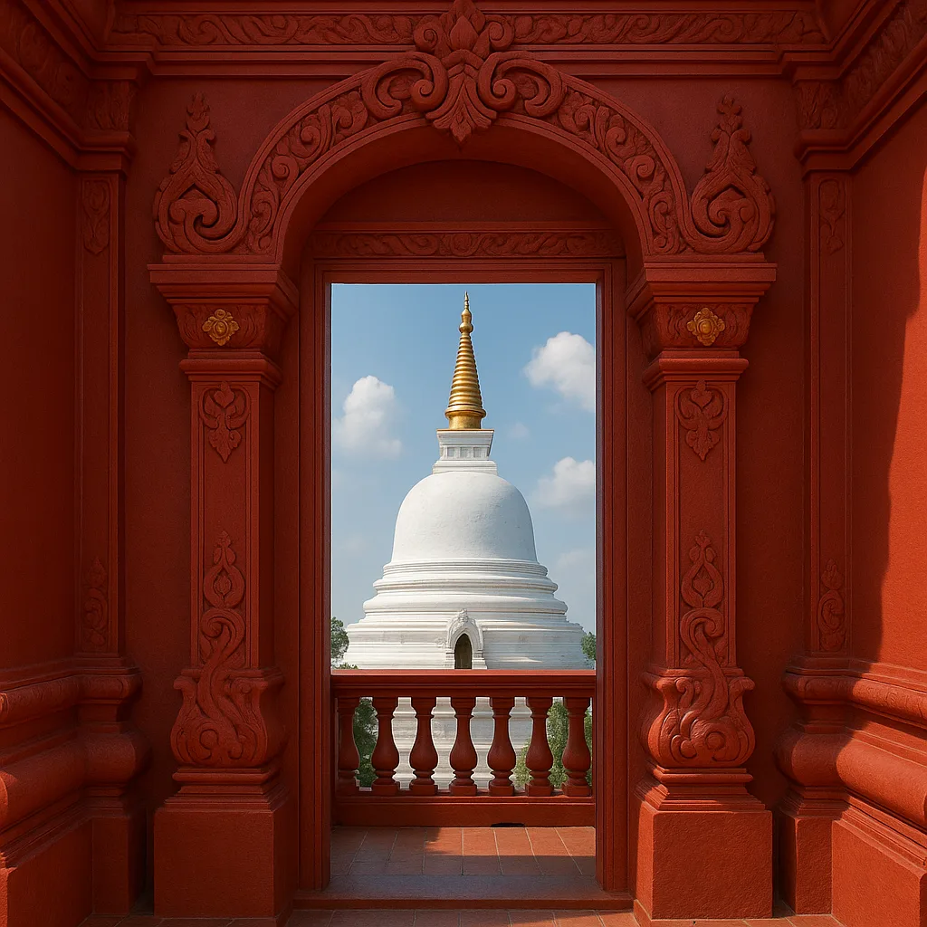 Red Ornate Entrance