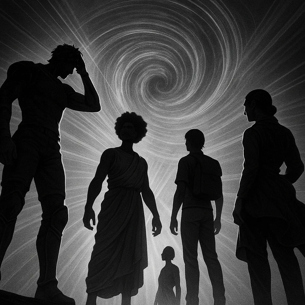 Five Towering Figures Are Dramatically
