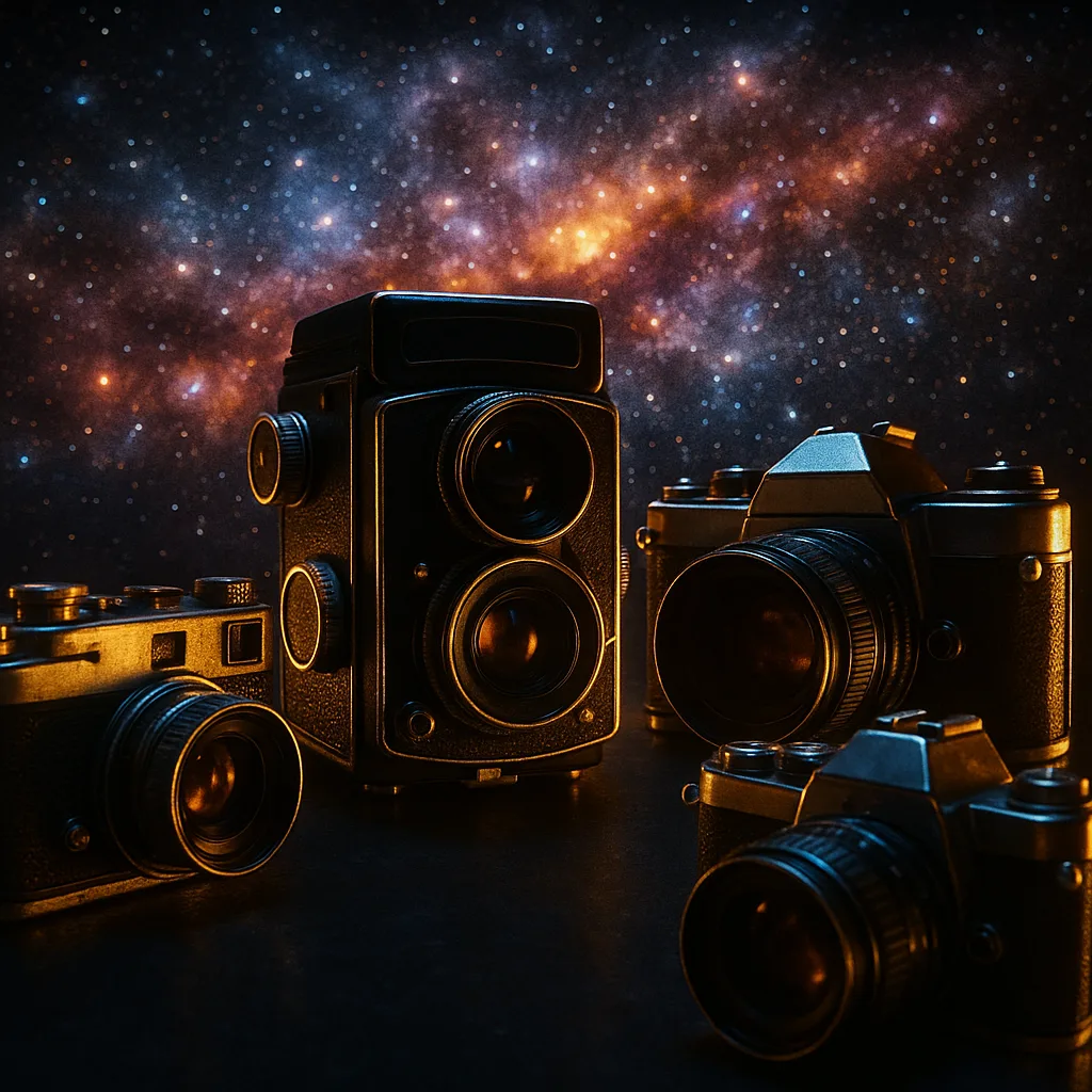 Diverse Vintage Cameras