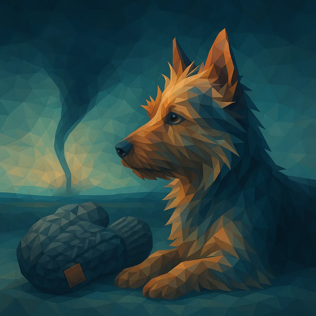 Blue and Tan Australian Terrier