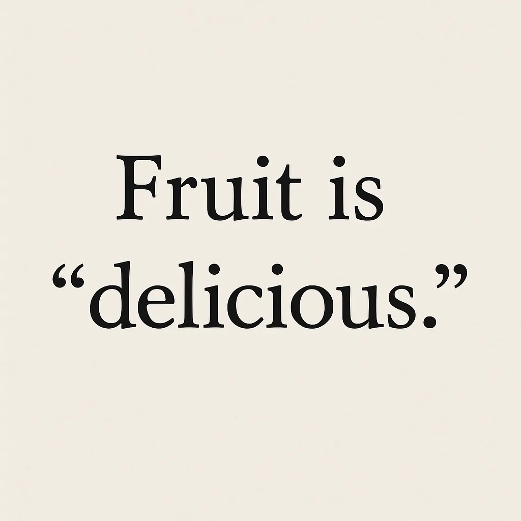 Provide a Single Sentence About Fruit