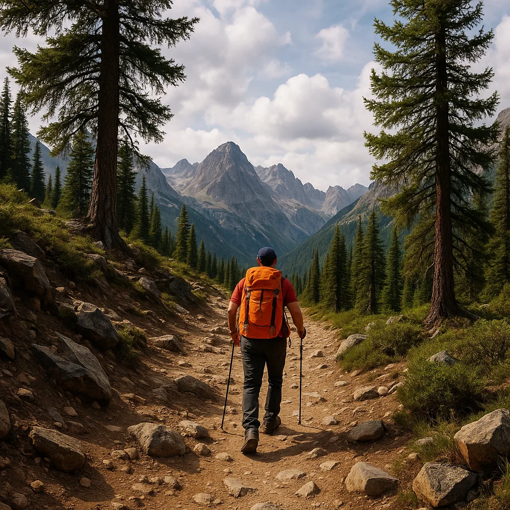 Carrying a Vibrant Backpack
