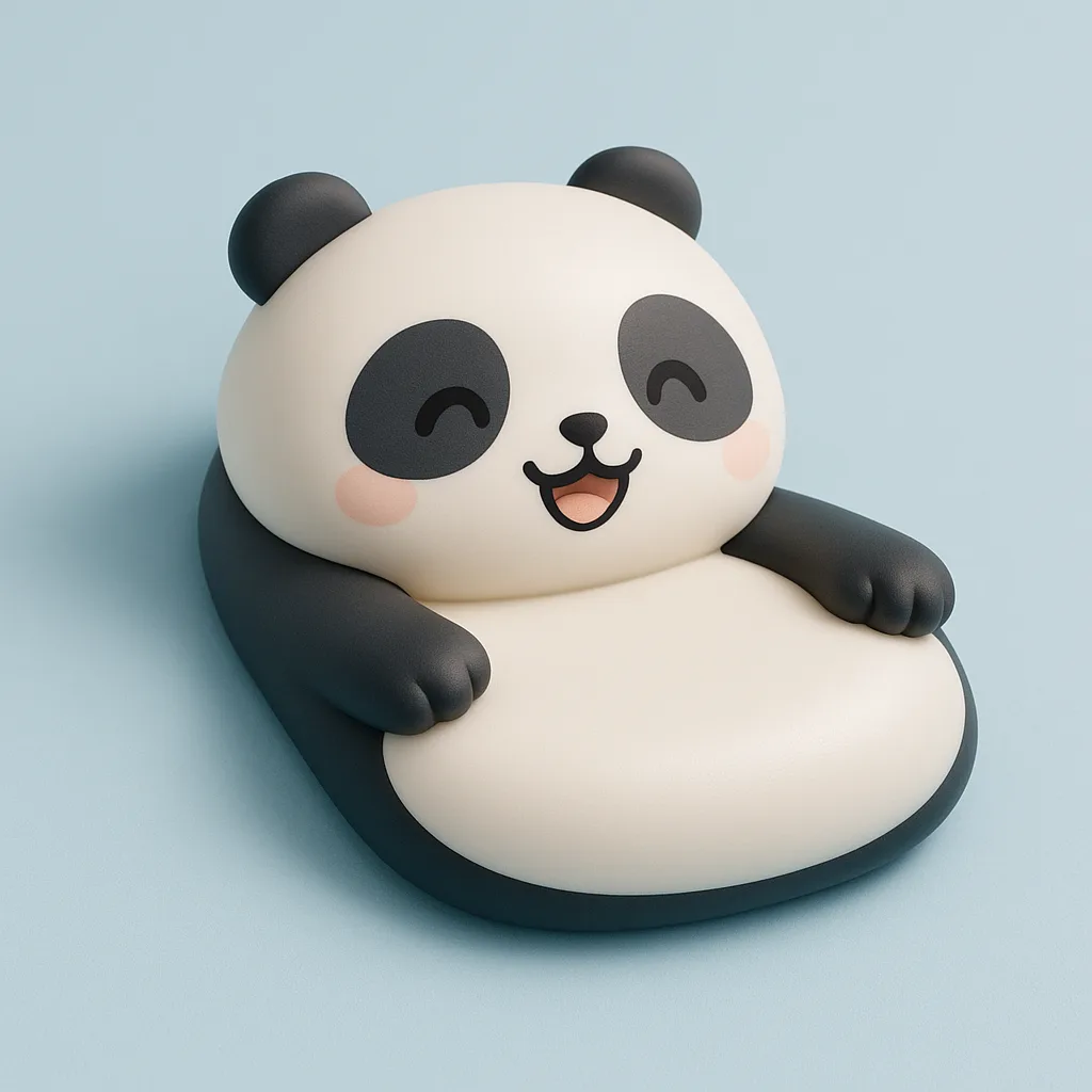 Showcasing a Charming Chibi-style Wrist Rest for Desks