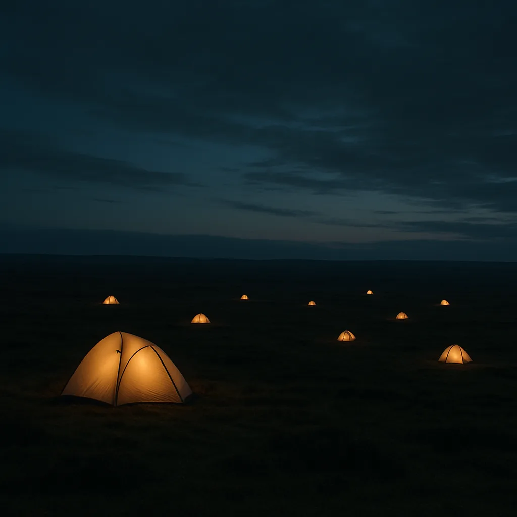 Scattering of Distant Tents