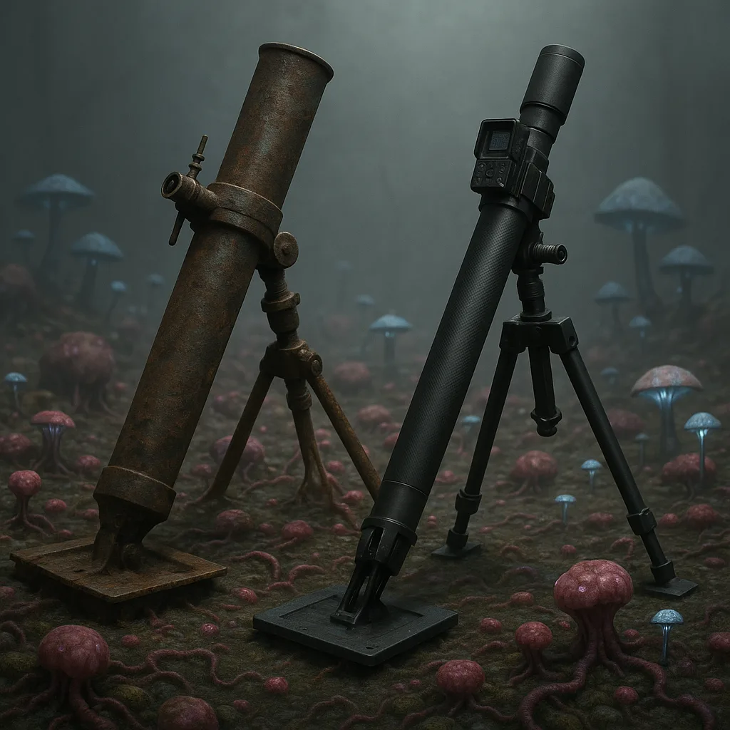 Upon a Terrain Covered in Pulsating Alien Flora