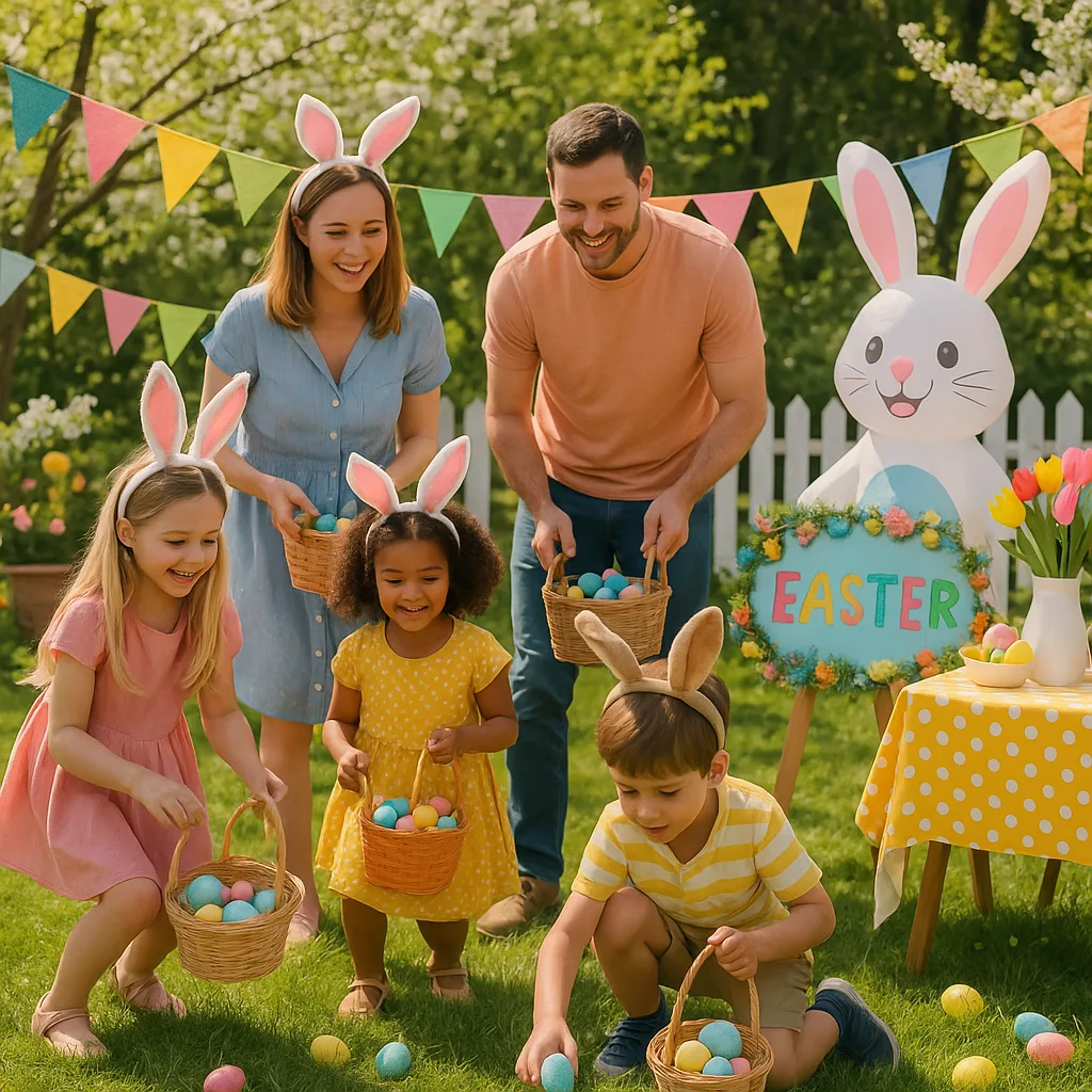 Western Nations Celebrate Easter with Colorful Spring Ornaments