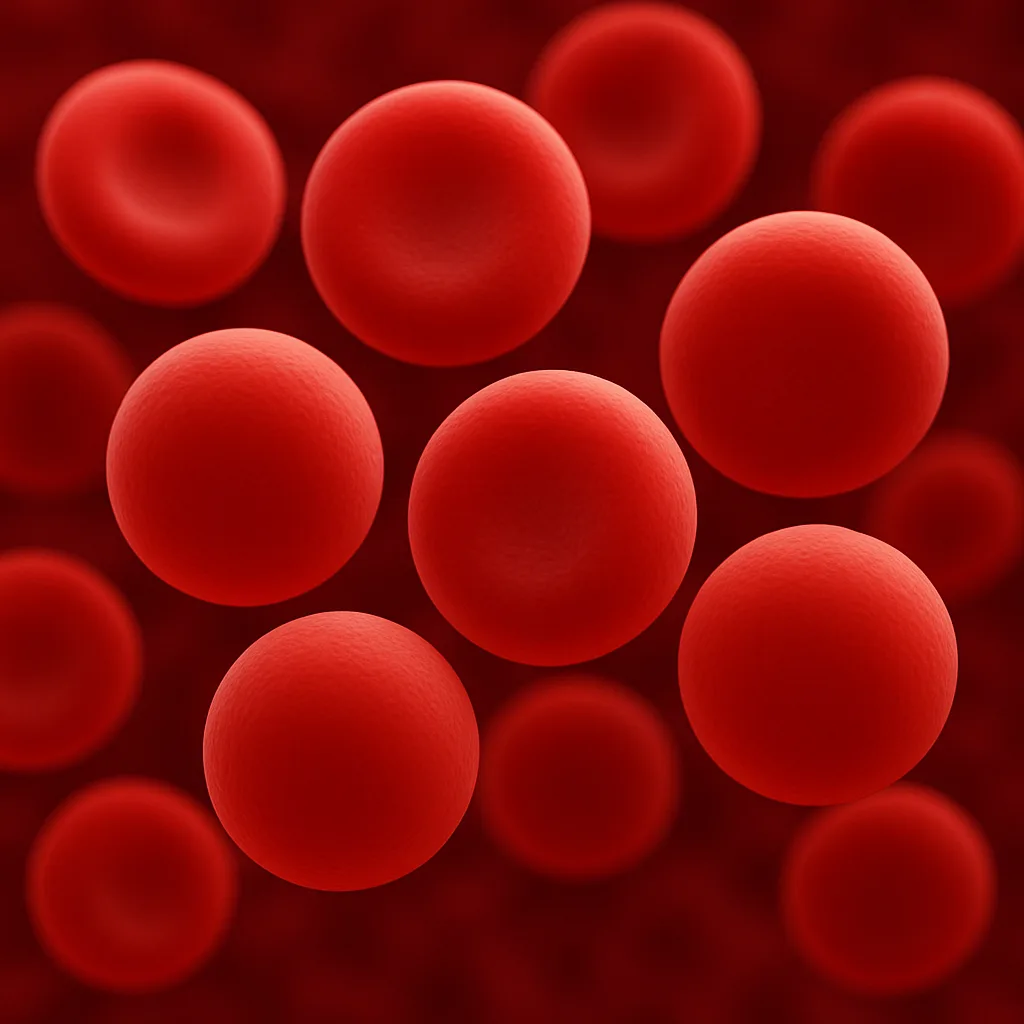 Red Blood Cells Exhibit a Consistent Spherical Form