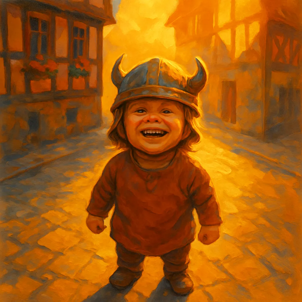 Toddler Exuding a Mythic