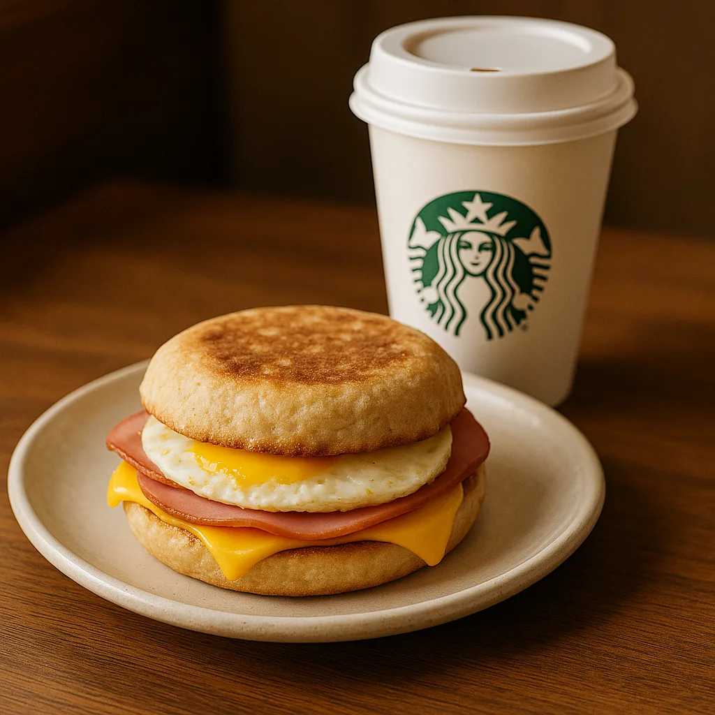 Breakfast Sandwich with Ham