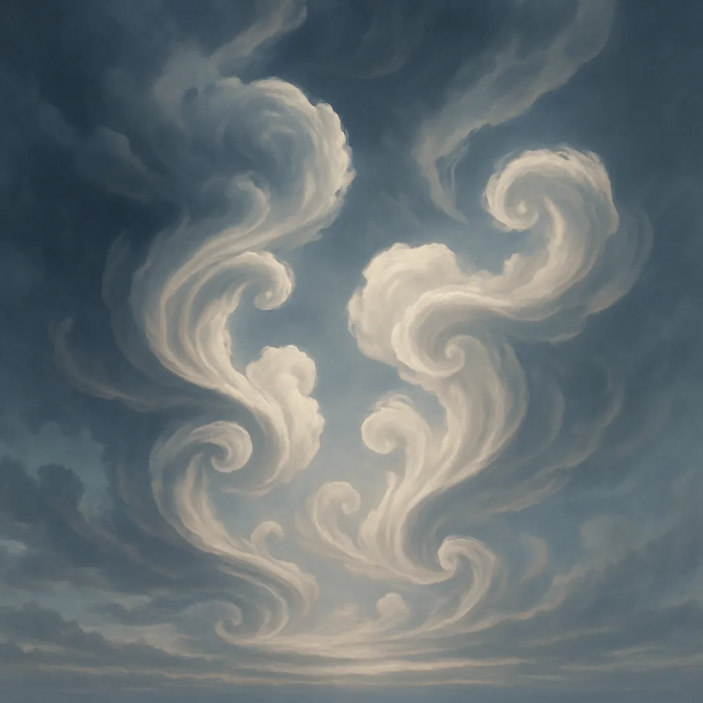 Clouds Danced Elegantly