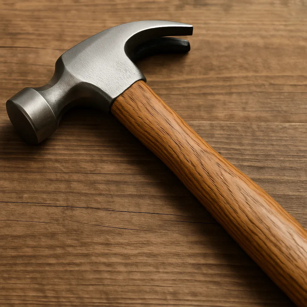 Tool Commonly Utilized for Driving Nails into Wooden Surfaces