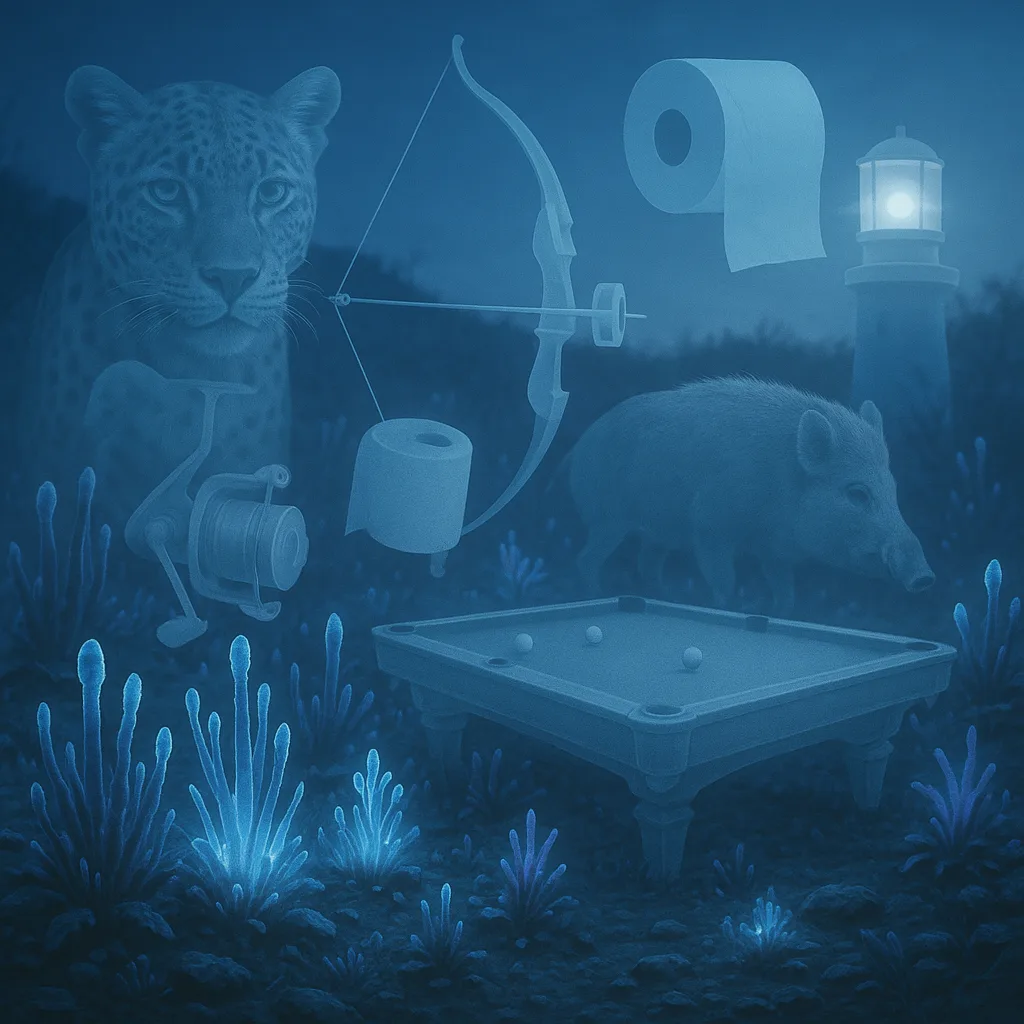 Superimposed Ghostly Images of a Jaguar