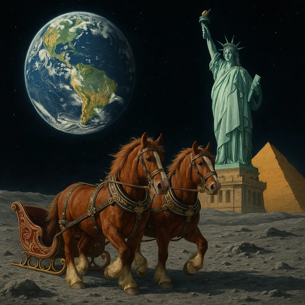 Across the Moon's