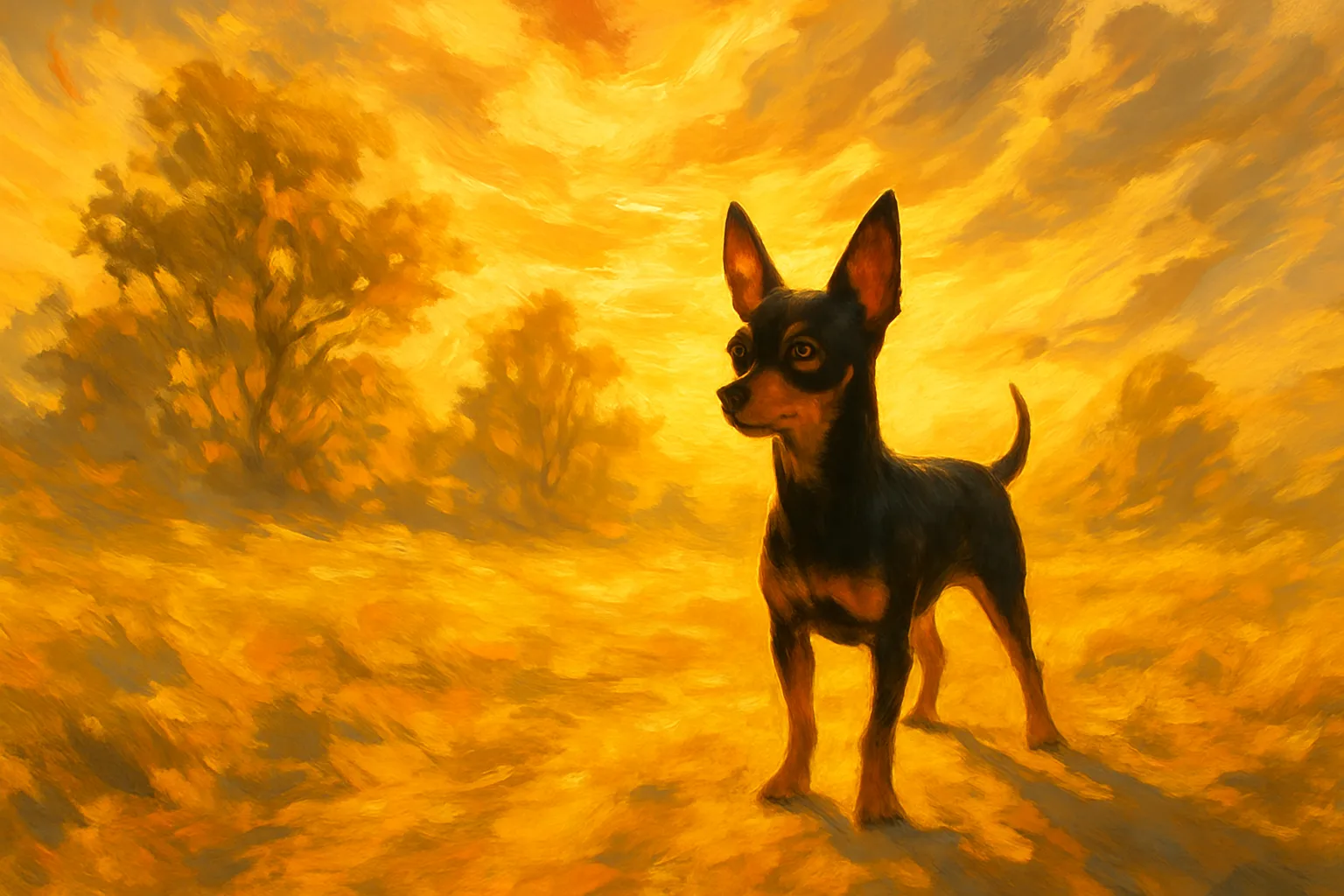 Single Toy Terrier