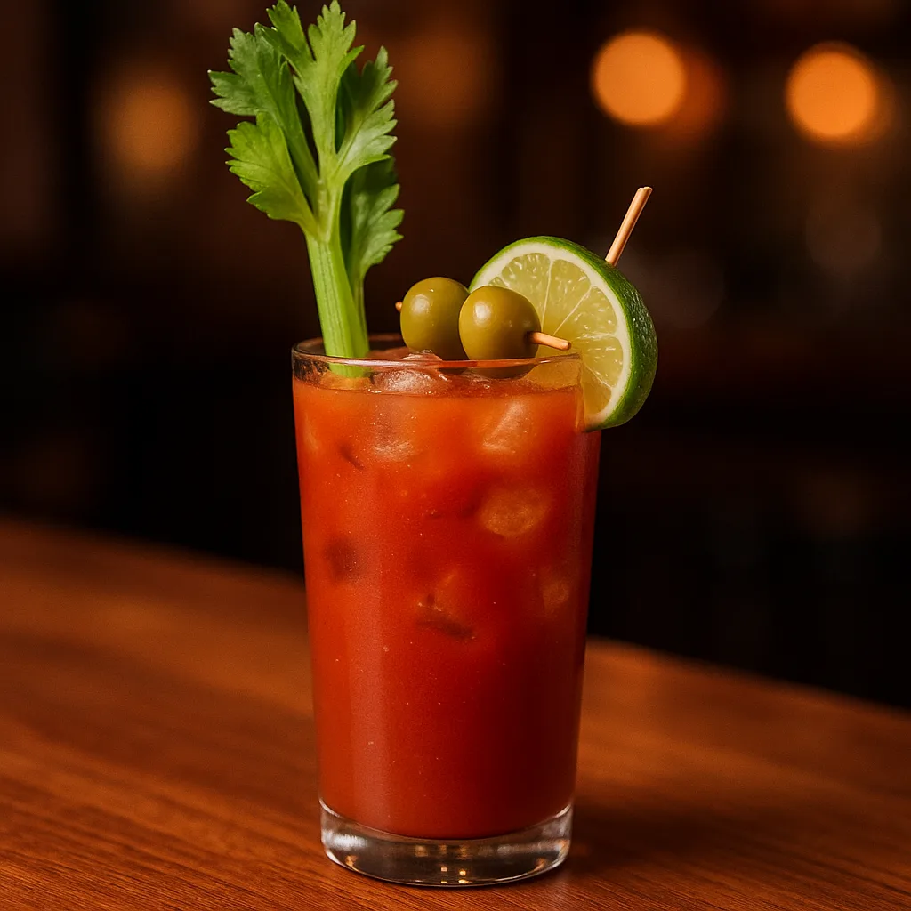 Newly Made Bloody Mary