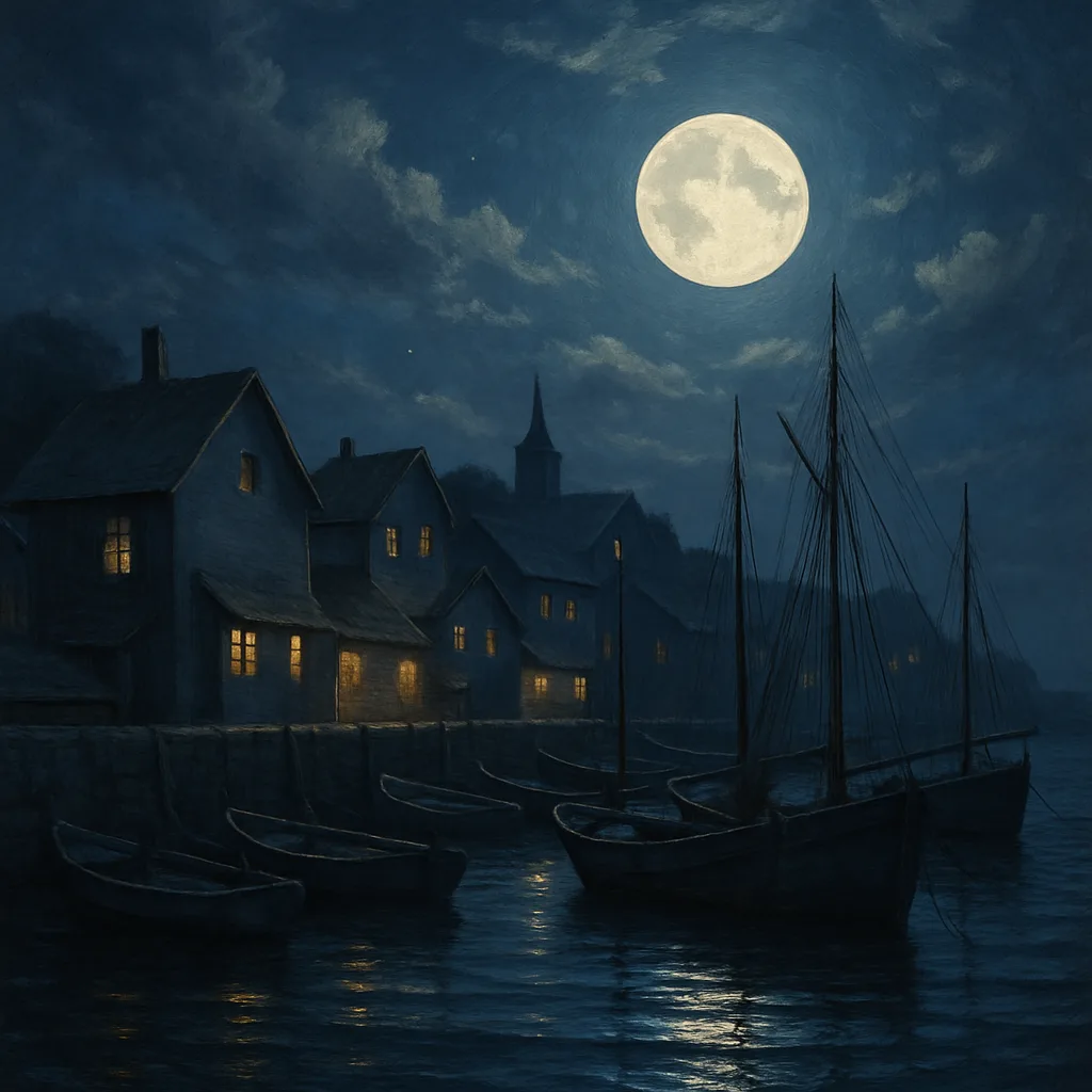 Beneath a Moonlit Sky