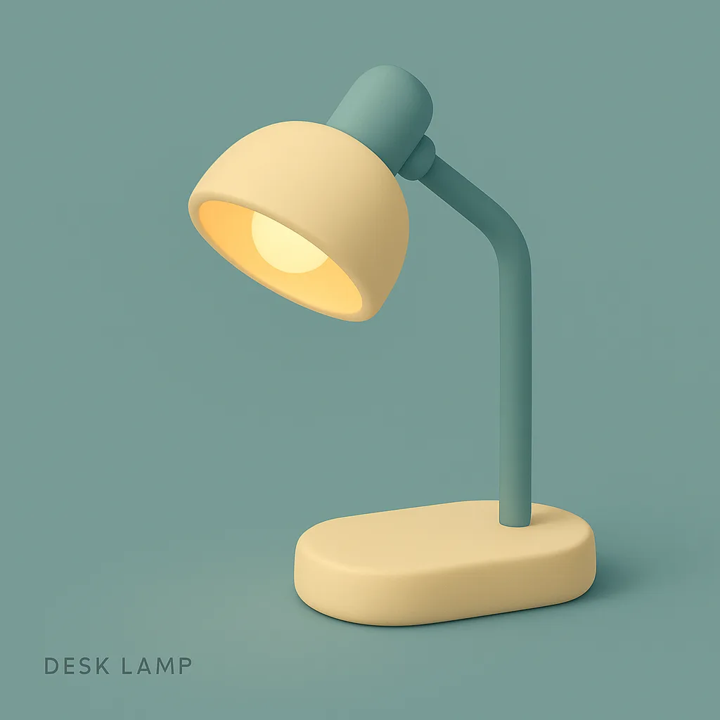 Desk Lamp Using the Following JSON Guidelines