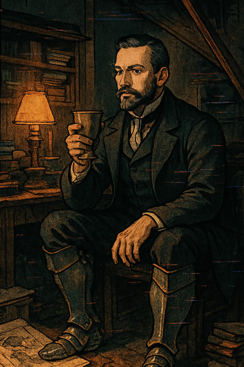 Wealthy Elite Upper-class Magnate Aristocrat of European Caucasian Descent