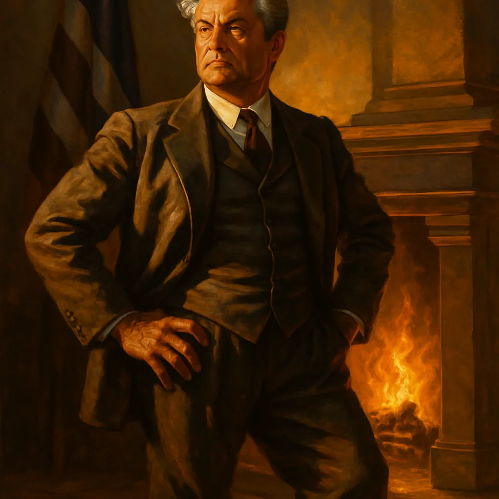 Middle-aged Charismatic Political Leader