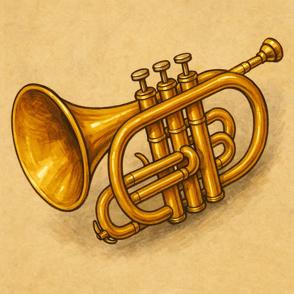 Shining Brass Instrument