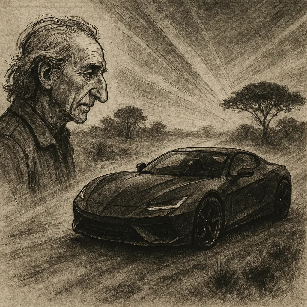 Aquiline-nosed Elderly Man