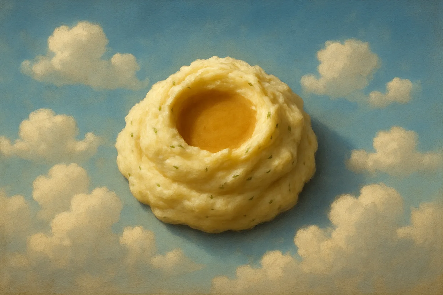 Against a Canvas of Fluffy White Cumulus Clouds