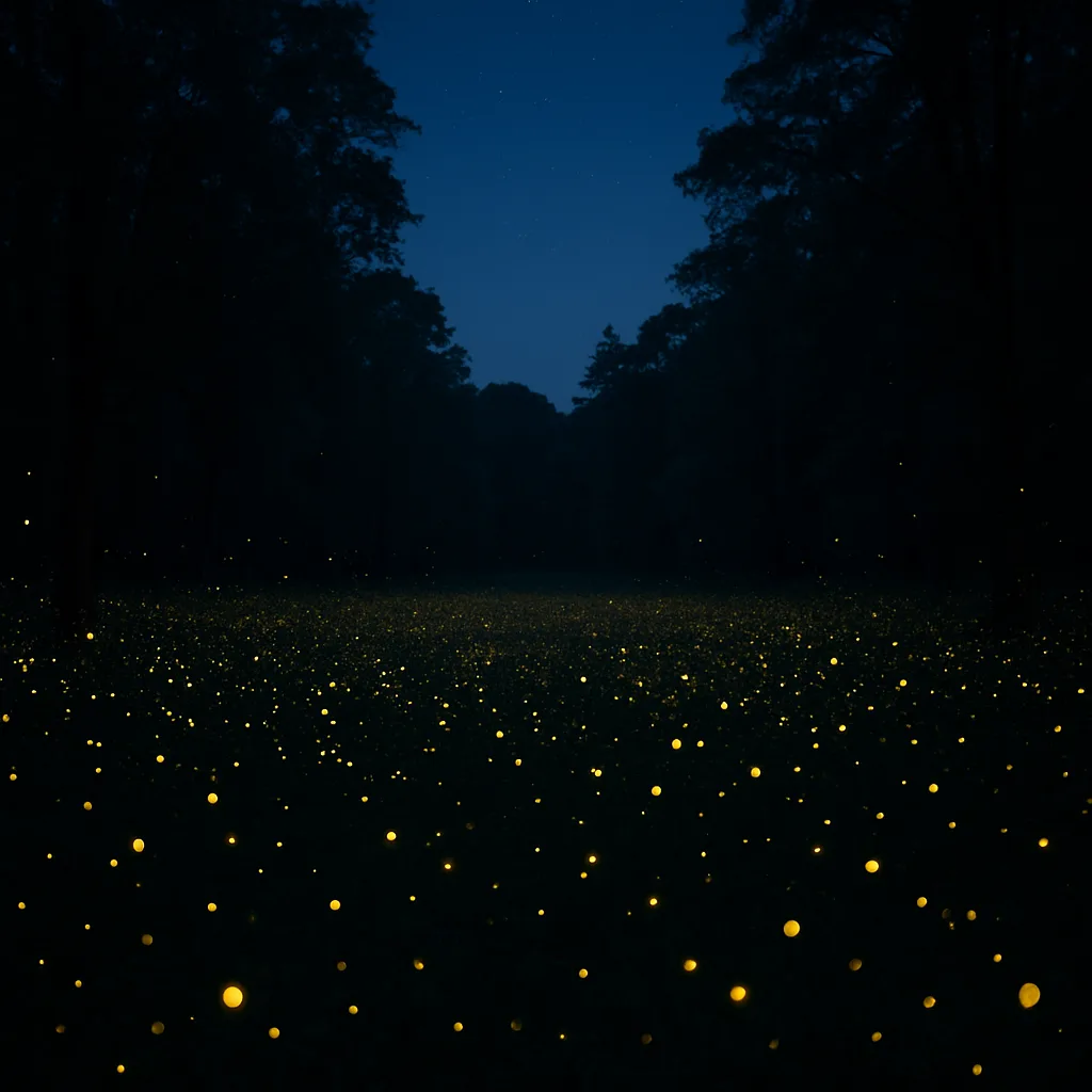 Countless Fireflies Create