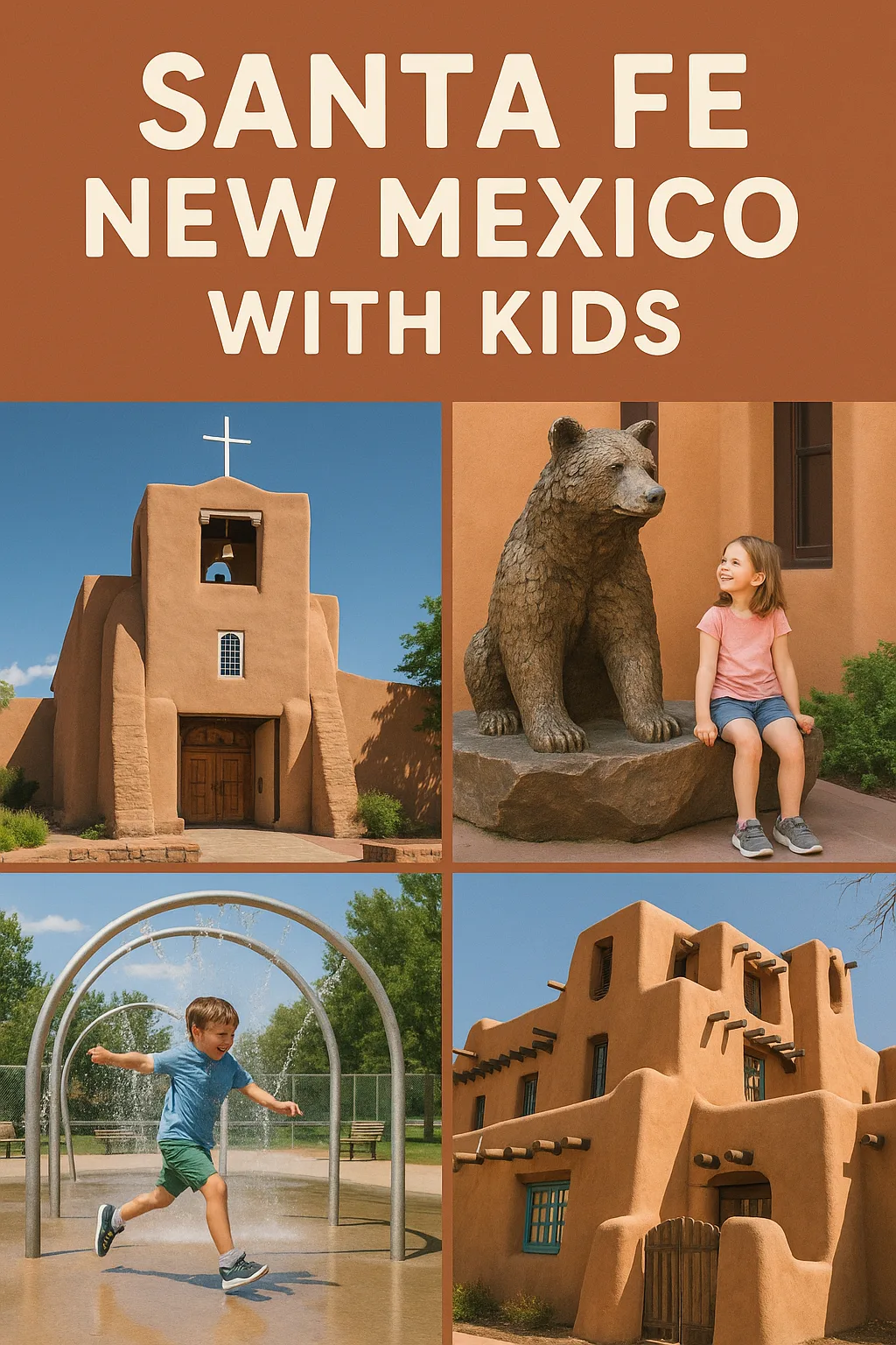 Book Cover Featuring the Title "Santa Fe New Mexico