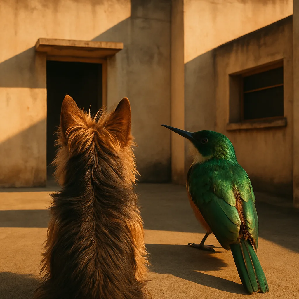 Two Distinct Subjects—an Australian Terrier