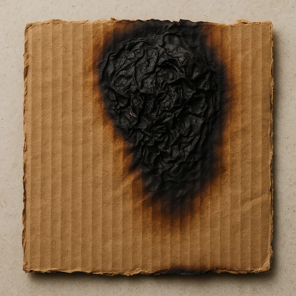 Section of Cardboard