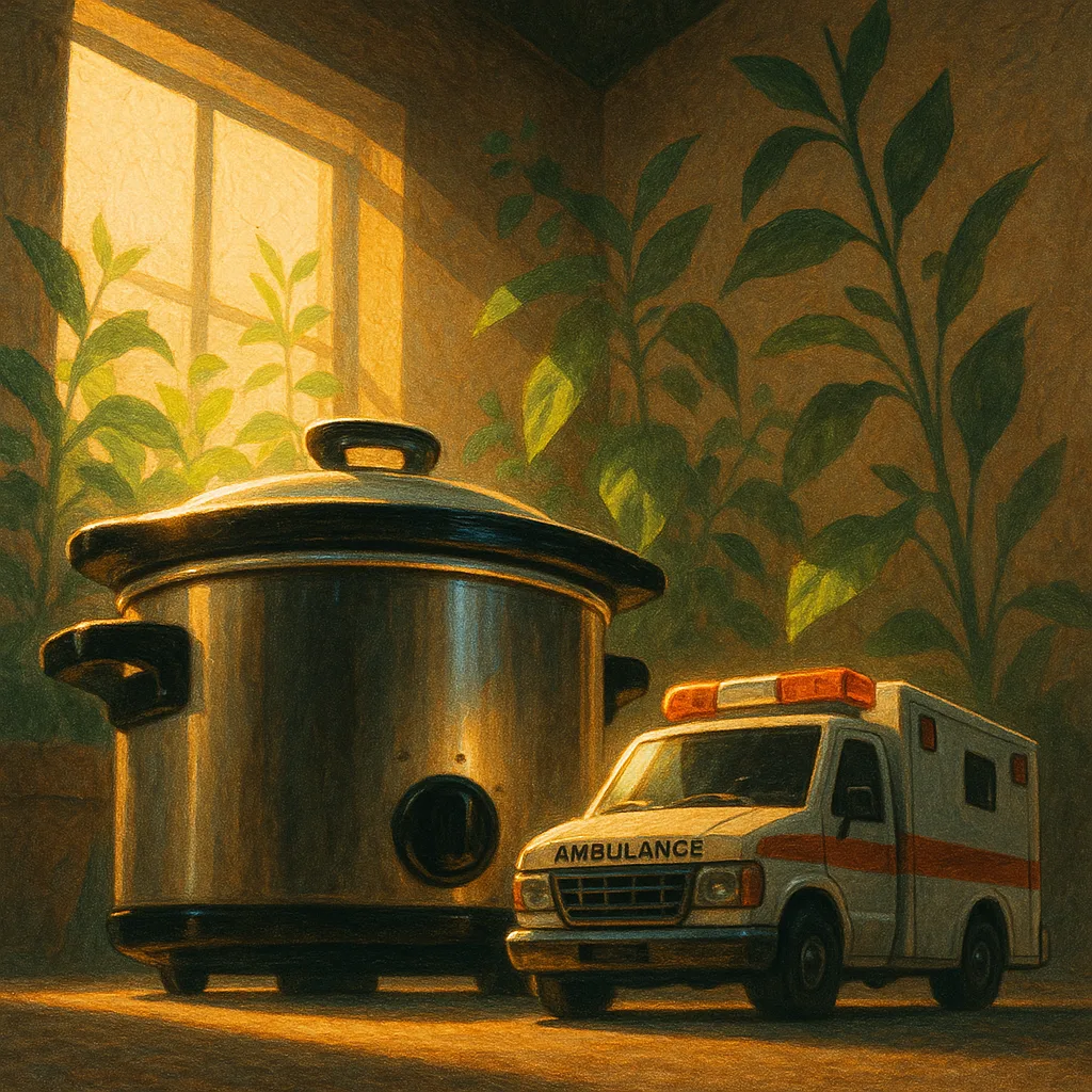 Crock Pot and Ambulance