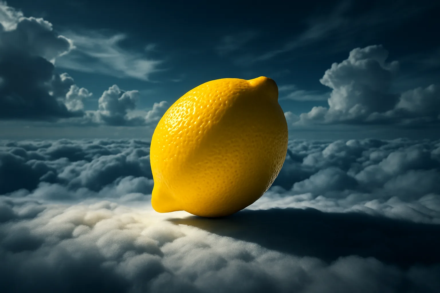 Against a Breathtaking Expanse of Clouds