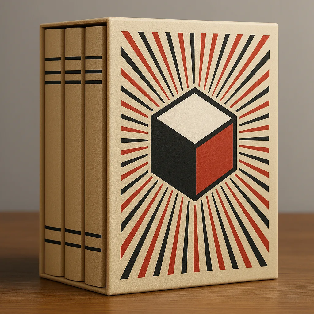 Beige Box Set Containing Three Books