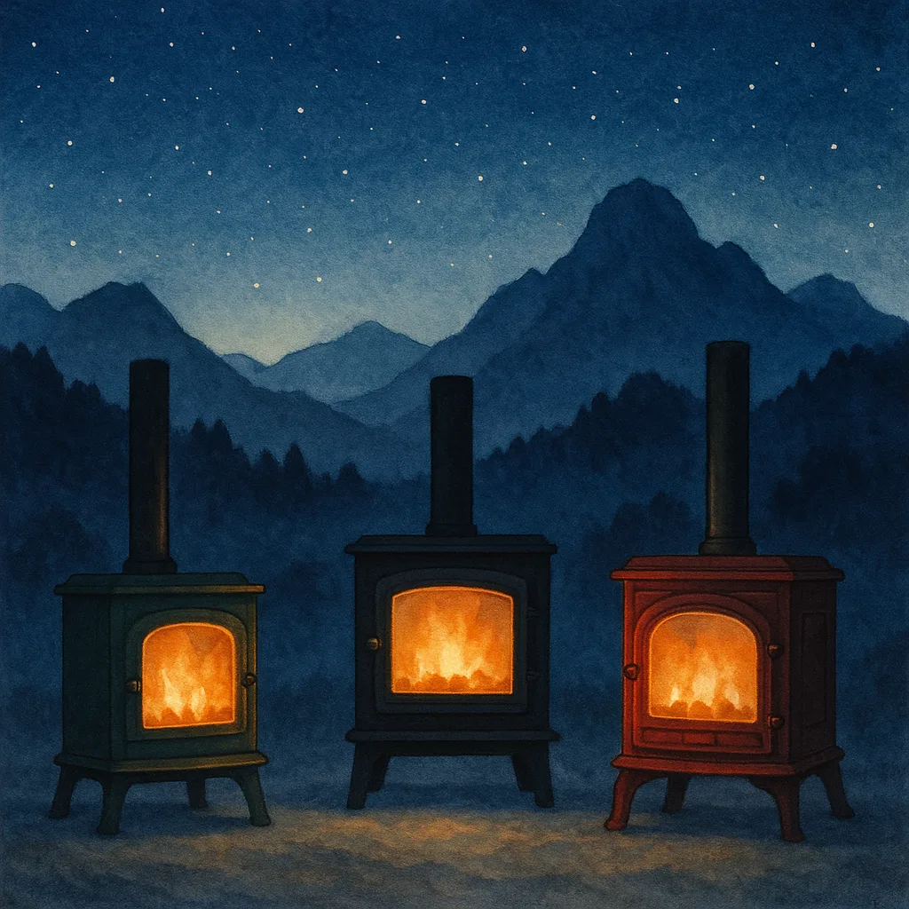 Three Varied Stoves