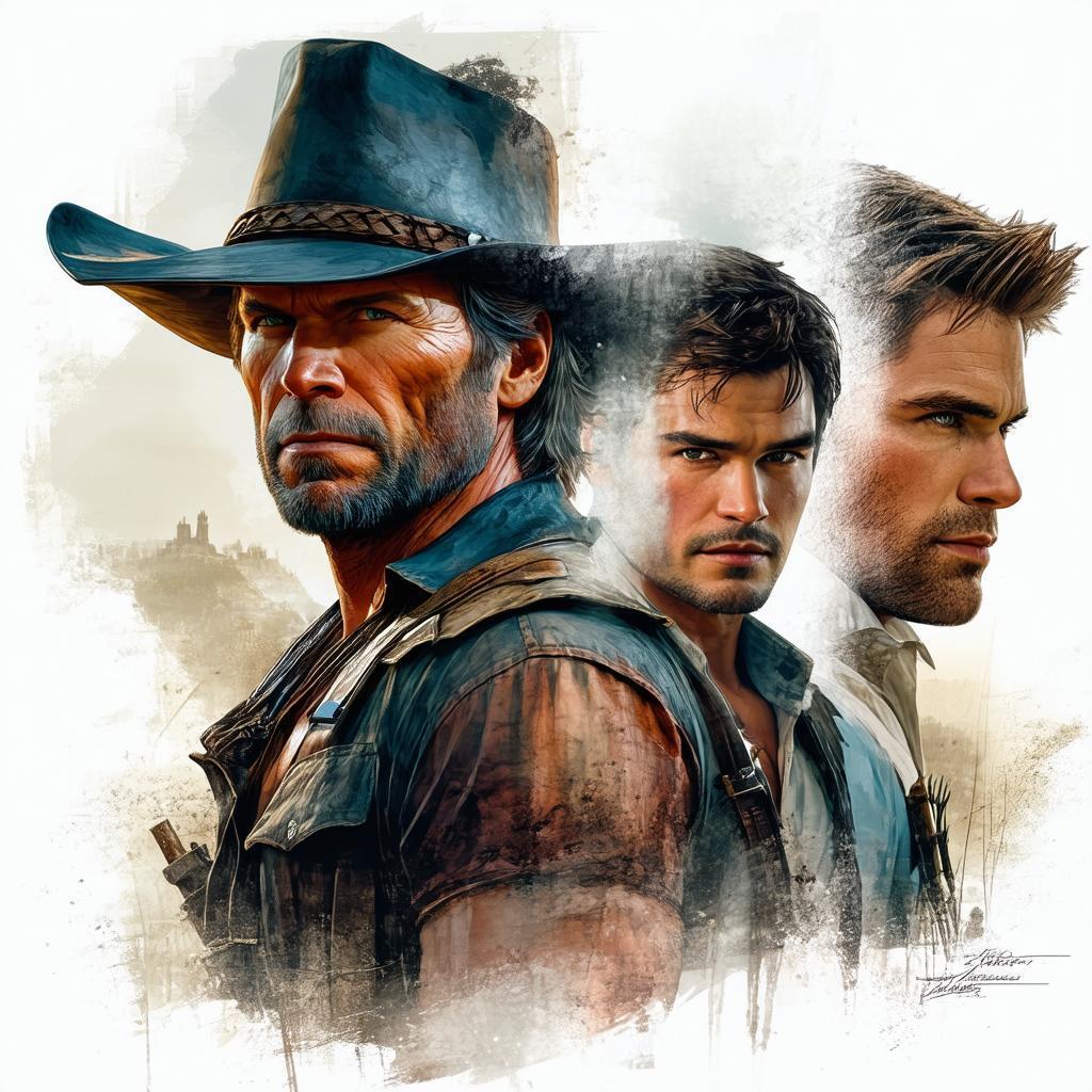 Eastwood Bloom and Pine Merged as Nathan Drake