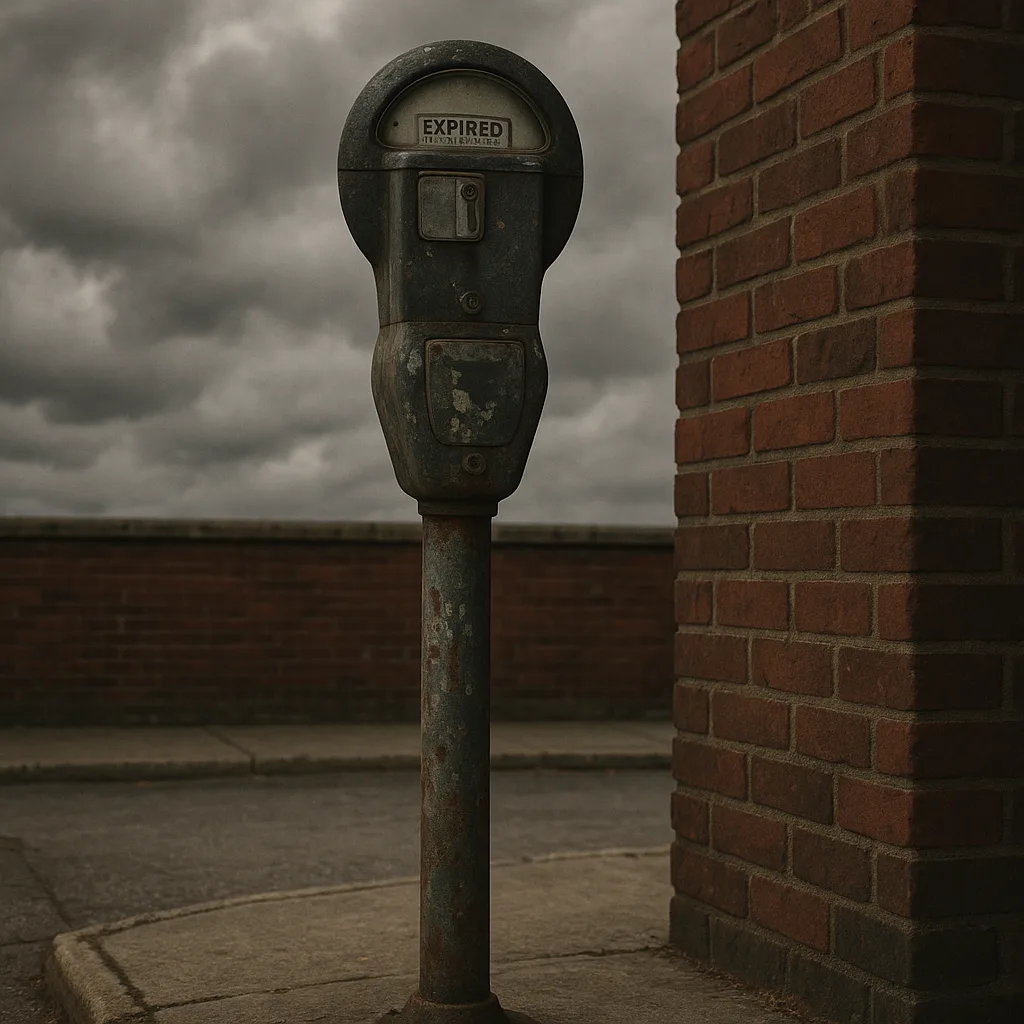Beside a Red Brick Structure
