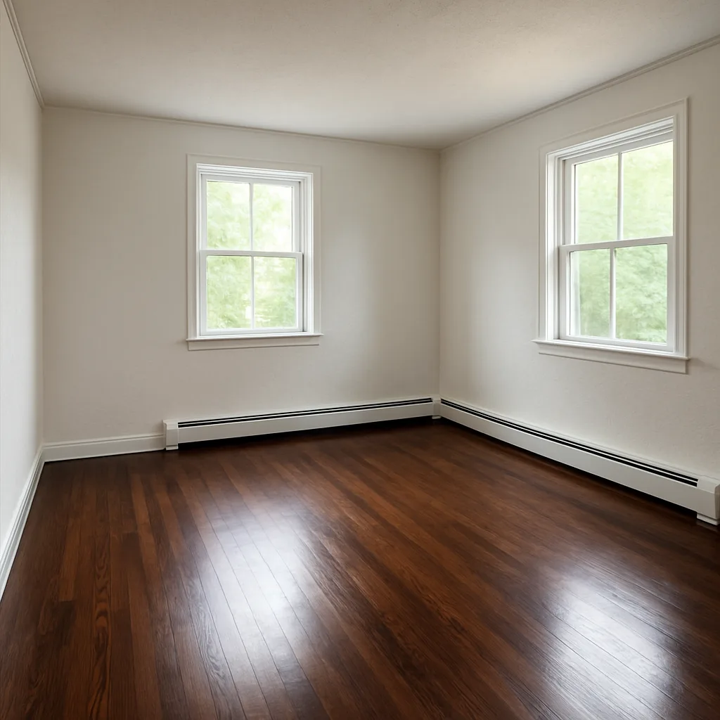 Empty Room with White Walls