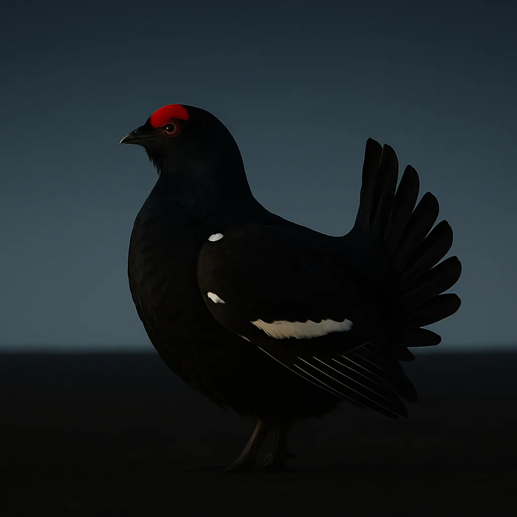 Single Black Grouse
