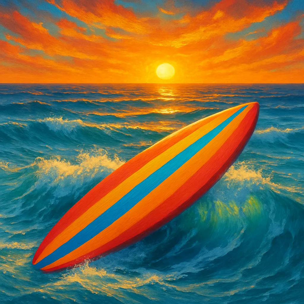 Under a Glowing Golden Sunset