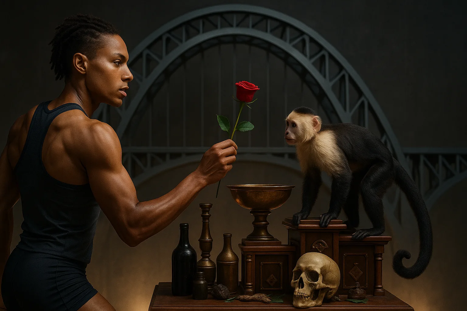 Androgynous World-class Athlete